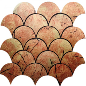 Mosaic mirror tiles