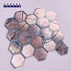 Mosaic mirror tiles