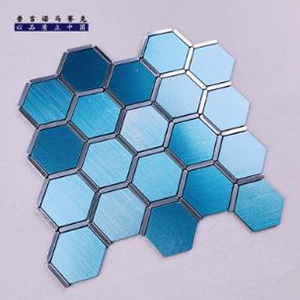 Mosaic mirror tiles