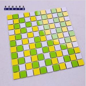 Mosaic mirror tiles