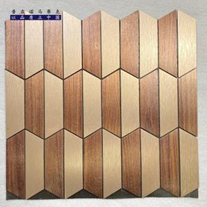 Mosaic mirror tiles