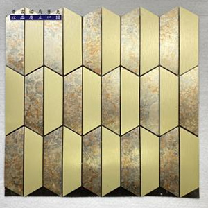 Mosaic mirror tiles