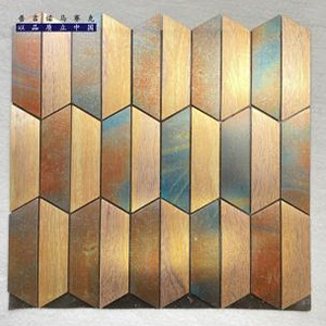 Mosaic mirror tiles