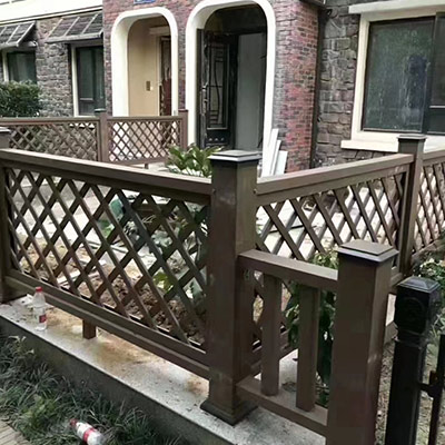Exterior WPC fence and rall