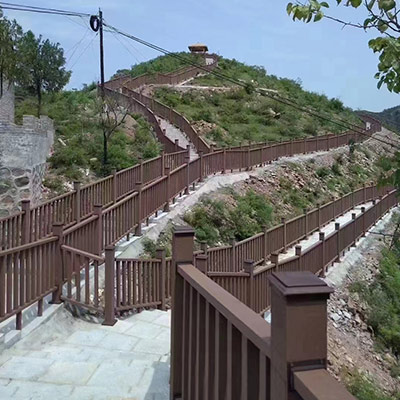 Exterior WPC fence and rall