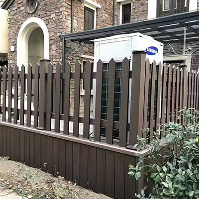 Exterior WPC fence and rall
