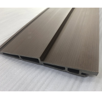  Exterior WPC wall cladding and grille